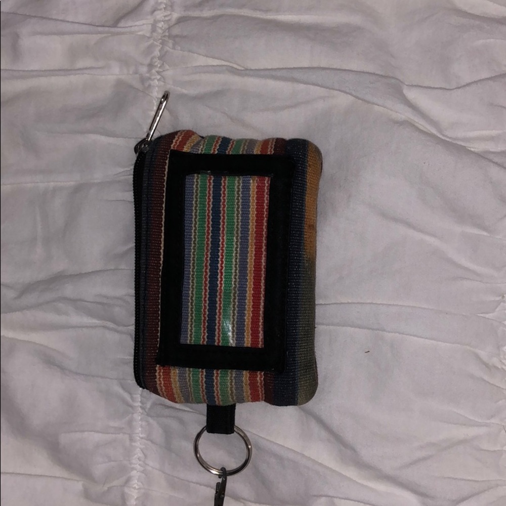 A tribal pattern wallet